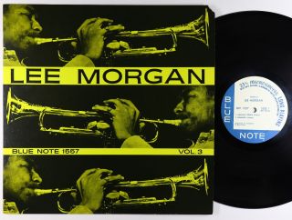 Lee Morgan - Vol.  3 Lp - Blue Note - Blp 1557 Mono Vg,