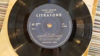 Aphrodite ' s Child ‎– End Of The World EP VERY RARE ISRAELI PS ISRAEL ONLY 3