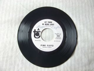 Pink Floyd " Let There Be More Light " Very Rare 7 " Usa Promo Single Tower Label