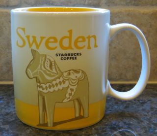 Nwt Starbucks Sweden Global Icon City Collector Series Mug With Sku