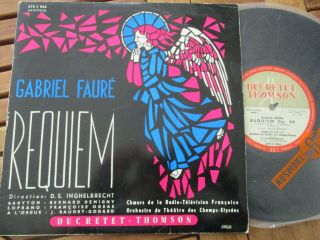 Rare Ed1 Inghelbrecht Faure Requiem Ducretet - Thomson 270 C 066 France