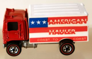 Dte 1976 Hot Wheels Redline 9118 Red American Hauler