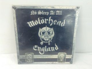 Motorhead No Sleep At All Vinyl Lp Album Record Uk Gwlp31 Gwr Records Mint/ex