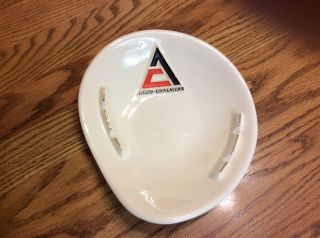 Vintage Advertising Allis Chalmers Ashtray with Tractor Emblem A - C Farm Sign 4