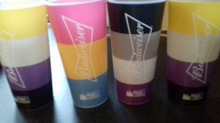 Pride In London Budweiser Pint Cups (set Of Four) Limited Edition