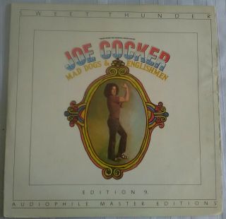Joe Cocker Mad Dogs & Englishmen Rare Sweet Thunder Audiophile Near Vinyl
