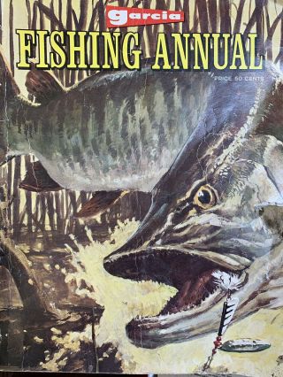 Garcia Fishing Annual 1964 Kent Ad On Back Cover