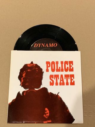 Dynamo Police State 7” Icemen Underdog M13 Antidote Nyhc Oop Rare Unplayed