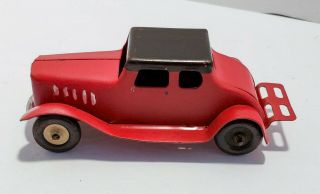 Vintage 1930’s Pressed Steel Girard Coupe Car Antique Toy Car,  Wyandotte?