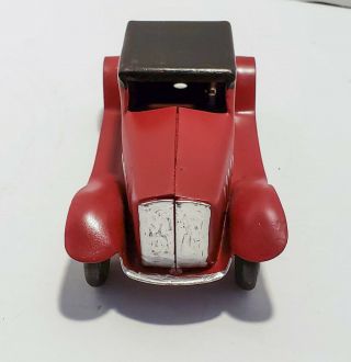 Vintage 1930’s Pressed Steel Girard Coupe Car Antique Toy Car,  Wyandotte? 3
