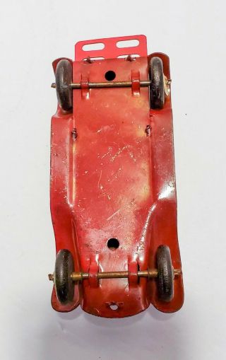 Vintage 1930’s Pressed Steel Girard Coupe Car Antique Toy Car,  Wyandotte? 6