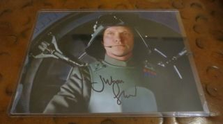 Julian Glover As General Maximilian Veers Star Wars Esb Signed Autographed Photo