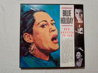Billie Holiday: The Golden Years 3 Lp Box Set Mono Columbia House P3m 5869