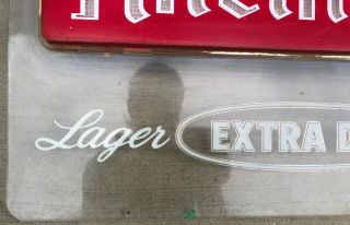 Vtg RHEINGOLD Lager Extra Dry Beer neon light sign bar decor man cave 6