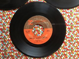 3 Of THE KINKS 45 ' s “Tired Of Waiting”,  “You Really Got Me”,  Well Respected Man 4