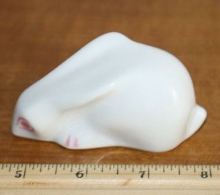 VTG Ceramic Rabbit Figurine Sargadelos LABOR DO CASTRO Spain Spanish Hare Bunny 2