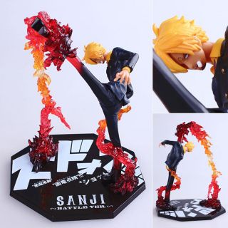 Anime One Piece Pop Sanji Battle Ver.  Toys Figure Figurine Model Gift