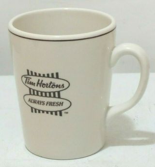 Tim Hortons Steelite England Coffee Tea Mug Always Fresh