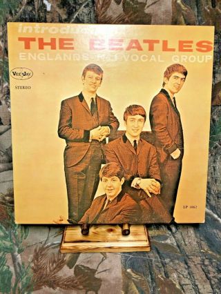 Introducing The Beatles 33 Rpm Vinyl Album (vee Jay) Stereo
