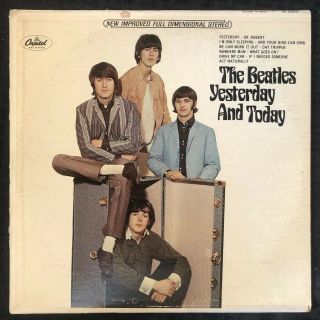 The Beatles Yesterday And Today 1966 Album Lp 1st Capitol St 2553 - Nm - Vinyl