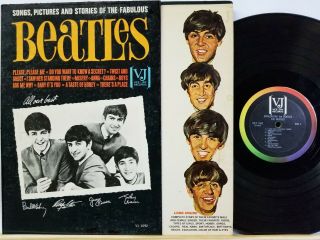 The Beatles Songs Pictures Stories Of The Fabulous Vee Jay Lp 1092 Strong Vg/ex