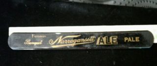 Vintage Narragansett Lager & Ale Foam Scraper Bakelite Double Sided