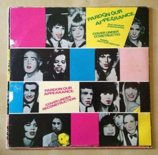 Rolling Stones Some Girls og.  Vinyl LP censored cover Jagger Beast Miss You G/G, 3