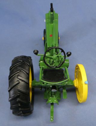 Rare Franklin John Deere Collectible Model B Tractor w/Clock Wheel 4