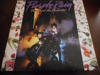 Prince Purple Rain Vinyl Lp Soundtrack Warners Inner Sleeve