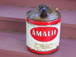 Amalie 5 Gallon Empty Oil Can