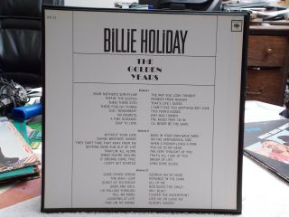 - BILLIE HOLIDAY - THE GOLDEN YEARS - 3 MONO LP BOX SET - BOOKLET - 2 - EYE COLUMBIA 2