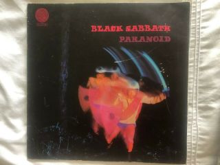 Black Sabbath Paranoid 1st Press Lp - Jim Simpson/big Bear Credit - Vg,