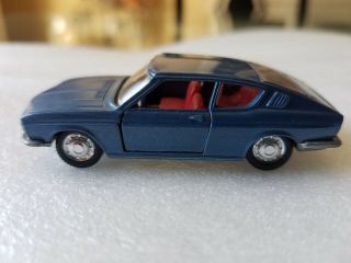 Schuco Model 821 Audi 100 Coupe 1:66 Diecast Model Car Made In Germany Minty