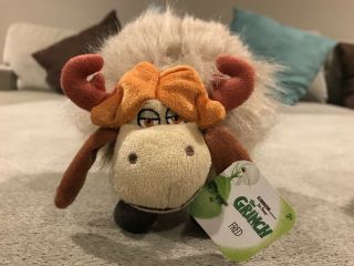 The Grinch Movie 2018 - 8” Fred Reindeer Plush By Just Play - With Tags.