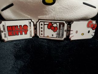 Universal Studios Hello Kitty Admit One Ticket Pin