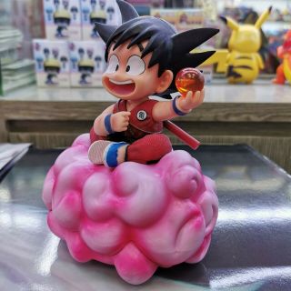 Dragon Ball Kid Son Goku With Dragon Ball Somersault Cloud Ver.  Figure No Box B 3