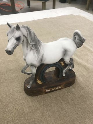 Porcelain Arabian Horse Designed By Anna Dwyer For Western Distilling 2376