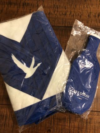 Grey Goose Vodka Limited Edition Beach Towel & Bottle Cover