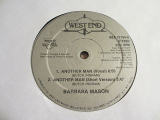 Barbara Mason - Another Man West End 12 "
