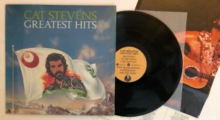 Cat Stevens - Greatest Hits - 1975 Us 1st Press W/ Poster (nm) Ultrasonic