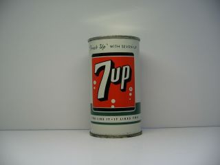 Pre Zip - 7 Up Flat Top Soda Can,  St.  Louis,  Mo