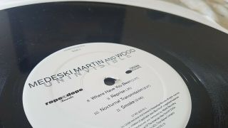 MEDESKI MARTIN & WOOD Uninvisible 2 x LP BLUE NOTE ROPEADOPE US 2002 JAZZ Vinyl 3