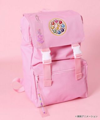 Magical Ojamajo Doremi Tap Compact Backpack Daypack Pink Japan Limited Wego