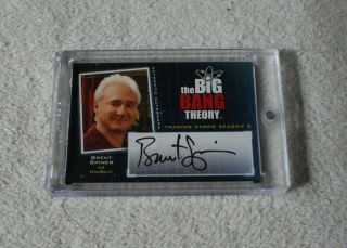 Autograph Card: Big Bang Theory A 10 Brent Spiner As Himself Season 5