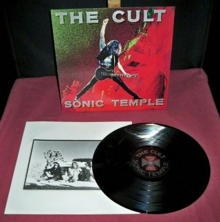 The Cult Sonic Temple - - Vinyl Lp - - Beggars Banquet - Bega 98 - Uk - 1989 - - Ex