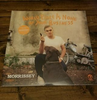 Morrissey World Peace Is None Of Your Business Hot Topic Release