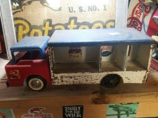 1960s Nylint Large Pepsi Cola Delivery Truck