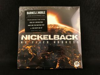 Nickelback No Fixed Address Barnes & Noble Limited Edition Double Lp