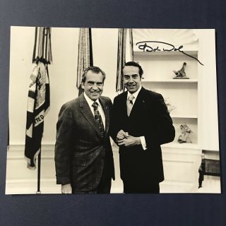 Bob Dole Hand Signed 8x10 Photo U.  S.  Politician Republican Senator Authentic