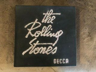 The Rolling Stones ‎5 Lp Decca France Glitter Box Set Vinyl 1976 Rare W/ Shirt